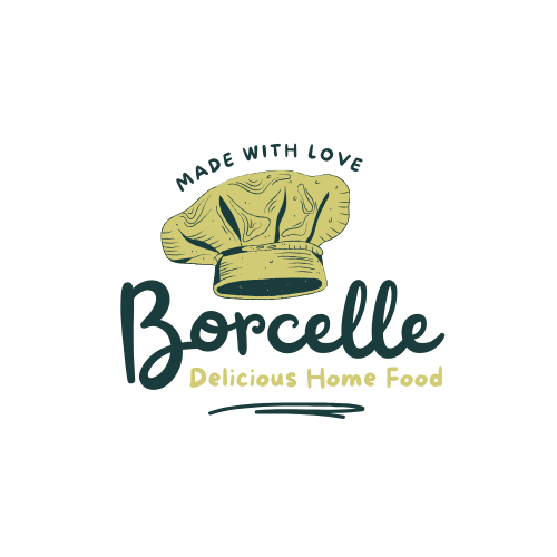 Dark Green Cute and Playful Kitchen Restaurant Logo