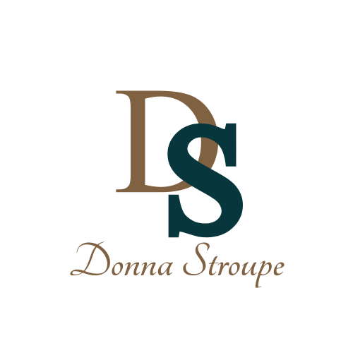 Dark Green Modern Initial Logo